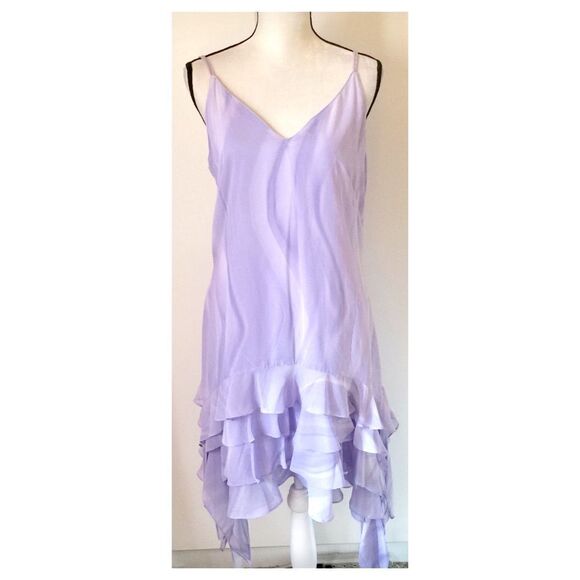 EVA BLUE Dresses & Skirts - Eva Blue Lilac Ruffle Dress